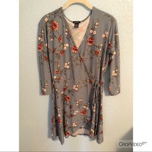 Floral Long Sleeve Dress